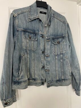 ABLE Medium Light Wash Denim Jacket